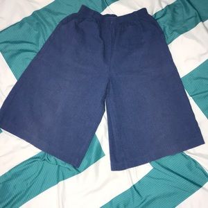 Blue Culottes